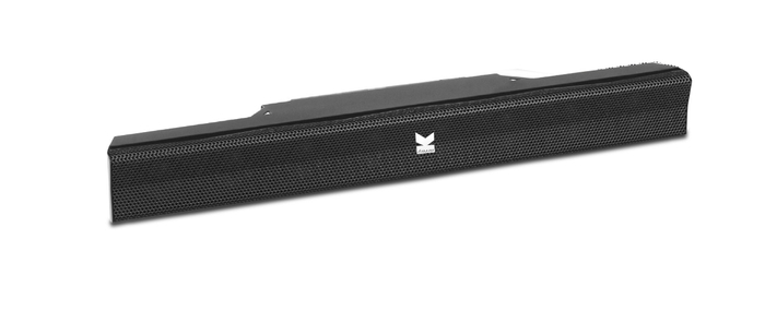 K-Array Kobra-KK52 I 8x2" 50cm Long Variable Beam Stainless Steel Line Array Speaker, EN54 Compliant