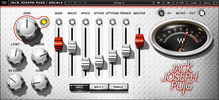 Waves JJP Vocals Jack Joseph Puig Vocal Processing Plug-in (Download)