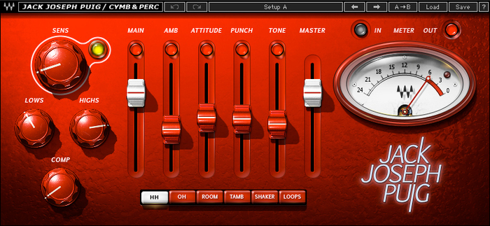 Waves JJP Cymbals & Percussions Jack Joseph Puig Multi-Effect Plug-in For Cymbals And Percussion (Download)