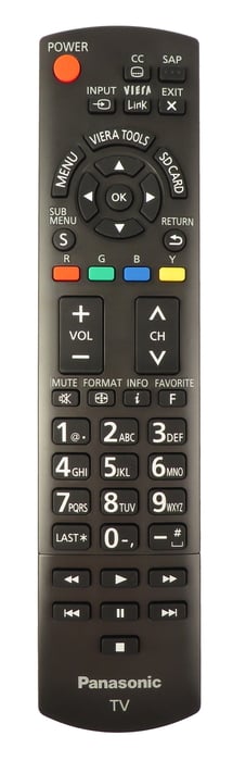 Panasonic N2QAYB001013 Panasonic TV Remote