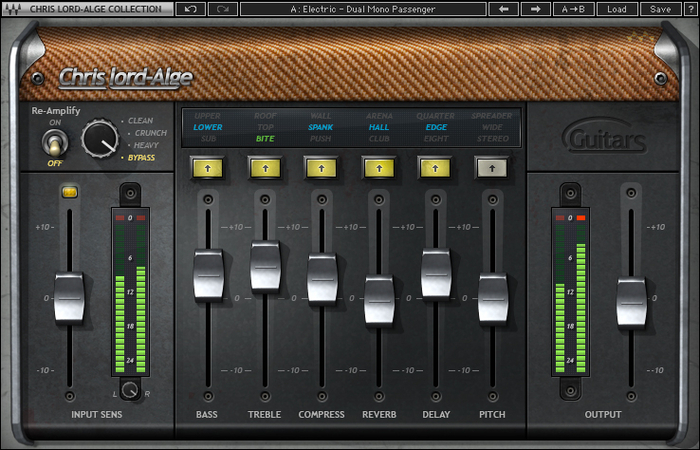 Waves CLA Guitars Chris Lord-Alge Multi-Effect Guitar Plug-in (Download)