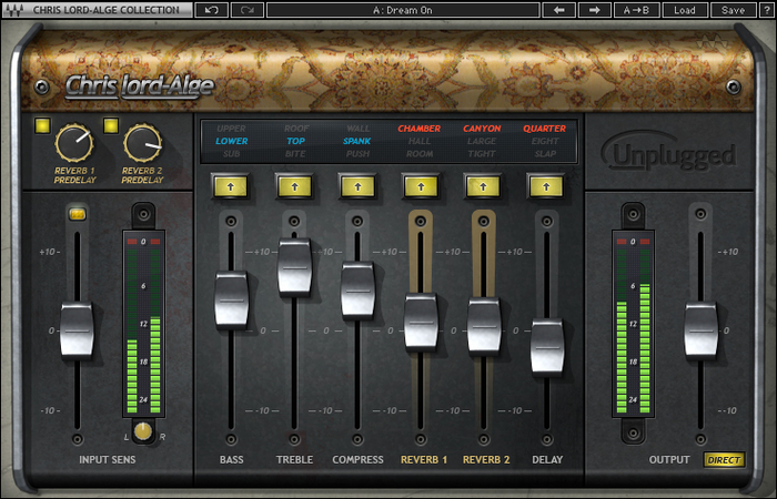 Waves CLA Unplugged Chris Lord-Alge Multi-Effect Plug-in For Acoustic Instruments(Download)