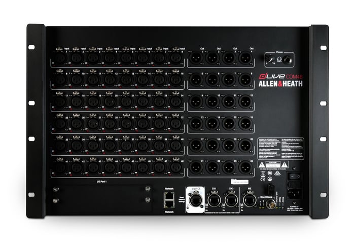 Allen & Heath dLive CDM48 C-Class MixRack With 48-Inputs And 24-Outputs