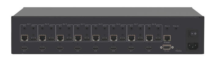 Kramer VS-88DT/110V 8x8 HDMI To HDBT/HDMI Matrix Switcher