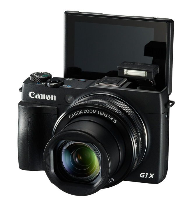 Canon POWERSHOT-G1X-MKII PowerShot G1 X Mark II 12.8MP Advanced Compact Camera In Black