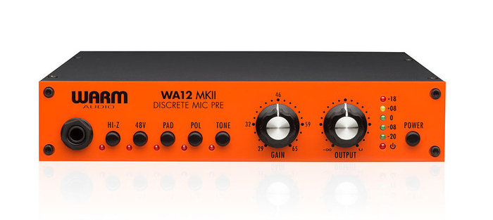 Warm Audio WA12 MKII Discrete Mic Preamplifier