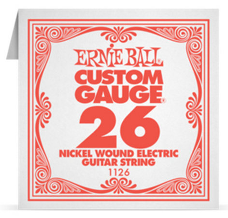 Ernie Ball P01126 .026" Nickel Wound Electric Guitar String