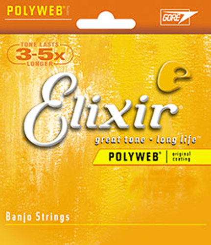 Elixir 11650 Medium Banjo Strings