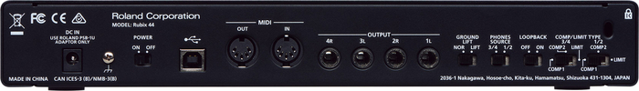 Roland Rubix44 4x4 USB Audio Interface For Mac / PC / IOS