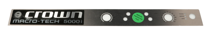 Crown 140487-1 Face Plate For MA-5000i