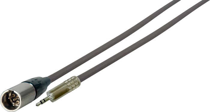 Sescom TA4M-MPS-1.5 18" Mini 4-Pin XLRM To 3.5mm Stereo Cable