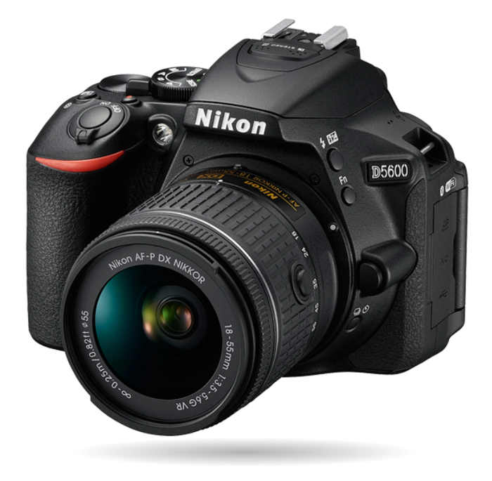 Nikon D5600 DSLR Camera 24.2MP, With 18-55mm Lens