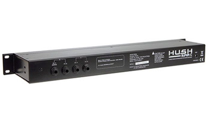 Rocktron HUSH-SUPER-C HUSH Super C Rackmount Noise Reduction For Guitar