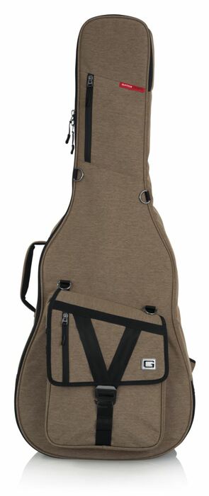 Gator GT-ACOUSTIC-BLK Transit Series Acoustic Guitar Gig Bag