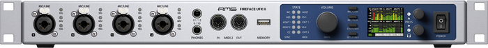 RME Fireface UFX II 60-Channel USB 2.0 Audio Interface