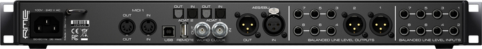 RME Fireface UFX II 60-Channel USB 2.0 Audio Interface