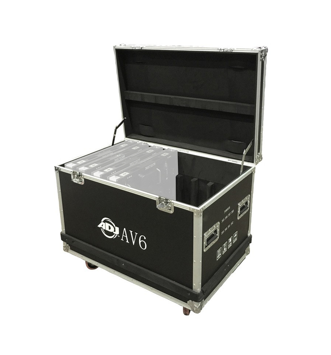 ADJ AV6FC Flight Case For 8 AV6X Panels