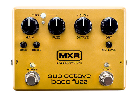 MXR M287 CtaveBassFuzz Bass Fuzz Pedal