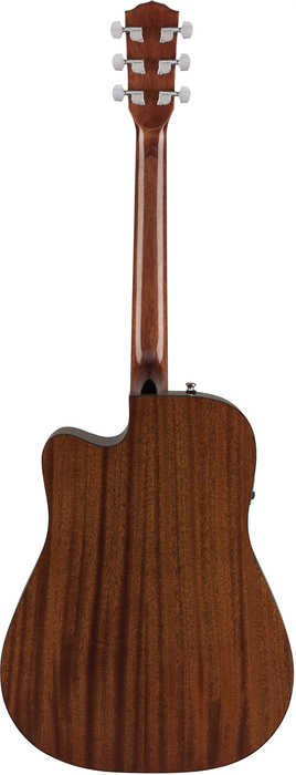 Fender CD-60SCE Dreadught Cutaway Acoustic-Electric Guitar With Solid Spruce Top And Mahogany Back And Sides