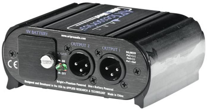 ART DUAL-X-DIRECT DUALXDirect Dual-Channel Active Direct Box