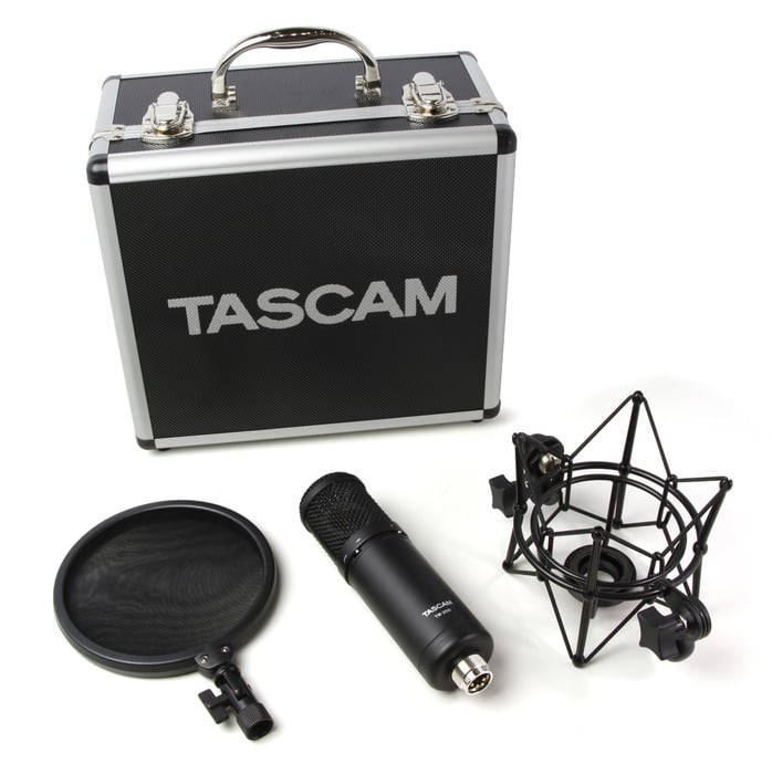 Tascam TM-280 Cardioid Studio Condenser Microphone With Gold Sputtered Diaphragm