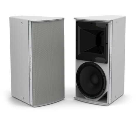Biamp Community IP6-1122WR64 12" 2-Way Installation Speaker With 60x40 Dispersion, Weather Resistant, Grey