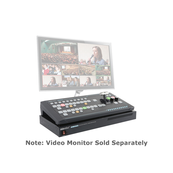 Datavideo SEB-1200 SE-1200MU 6-Input Switcher And RMC-260 Controller Bundle