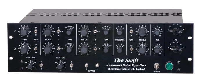Thermionic Culture SWIFT-EQ Two Channel Equalizer