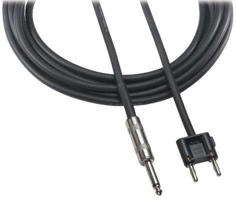 Audio-Technica AT690-50B 50' Speaker Cable, 1/4" Male To Banana Plug