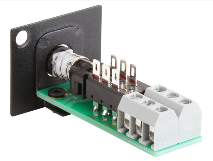 RDL AMS-SW2 Rocker Switch DPDT, Terminal Block Connections