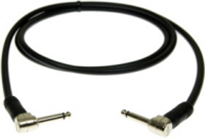 Pro Co LPPLL-06 6" Lifelines 1/4" TS Instrument Cable With Dual Right Angle Connector RS