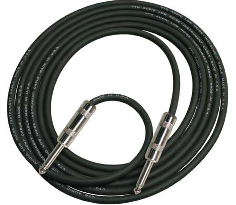 Rapco G1S-6 6' 1/4" TS-M To 1/4" TS-M G1 Series Instrument Cable