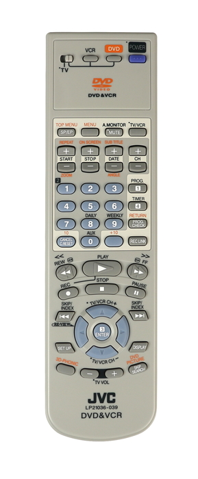 JVC LP21036-039B Remote For HRXVC27U