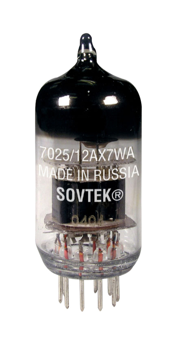 Sovtek 12AX7WA-SOVTEK 12AX7 Ultra Low Microphonic Preamp Vacuum Tube
