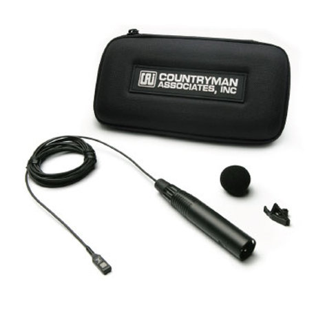 Countryman M2HP6FF10 ISOMAX 2 All Purpose Microphone With XLR3 Male Connector