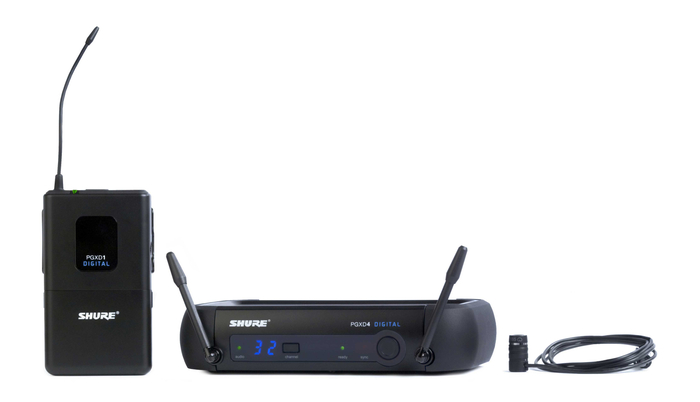 Shure PGXD14/85-X8 Digital Wireless System With WL185 Lavalier Mic