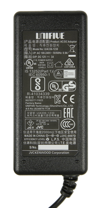 JVC QAL1422-006 GY-HM600U AC Adaptor