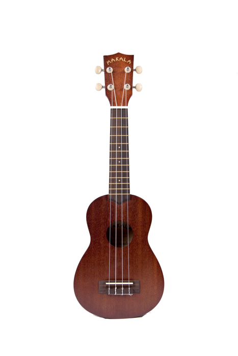 Kala MK-S/PACK MK-S Pack Natural Finish Makala Series Soprano Ukulele Package