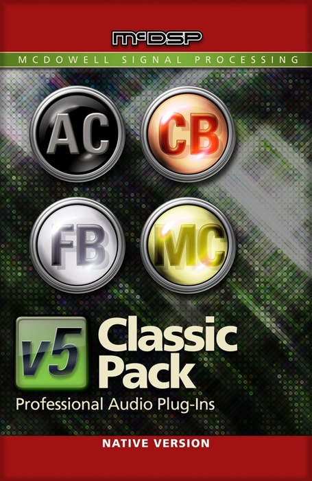 McDSP CLASSIC-PACK-NAT-EDU Classic Pack Native [EDU STUDENT/FACULTY] Plugin Bundle [DOWNLOAD]