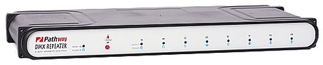 Pathway Connectivity 9015 DMX Repeater, 8-Way With Rear Terminal
