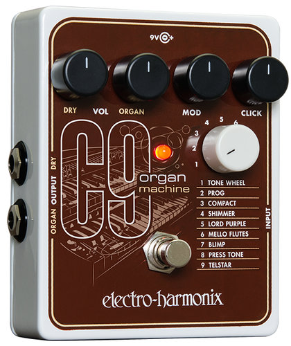 Electro-Harmonix C9-ORGAN MACHINE C9 Organ Machine Organ / Electric Piano Emulator Pedal