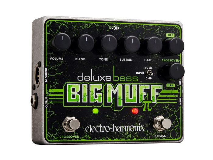 Electro-Harmonix DELUXE-BASS-BIG-MUFF Deluxe Bass Big Muff Pi Fuzz Pedal For Bass Guitars