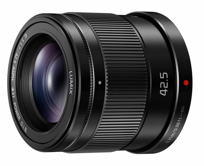 Panasonic LUMIX G 42.5mm f/1.7 ASPH. POWER O.I.S. Mid-Telephoto Prime Camera Lens