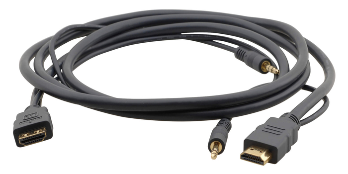 Kramer C-MHMA/MHMA-25 Cable HDMI To HDMI With Ethernet Plus Audio 3.5mm  (25')