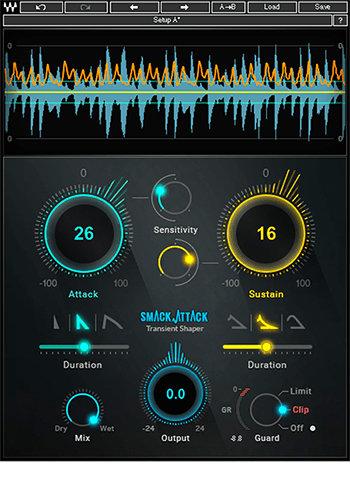 Waves Smack Attack Transient Shaper Plug-in (Download)