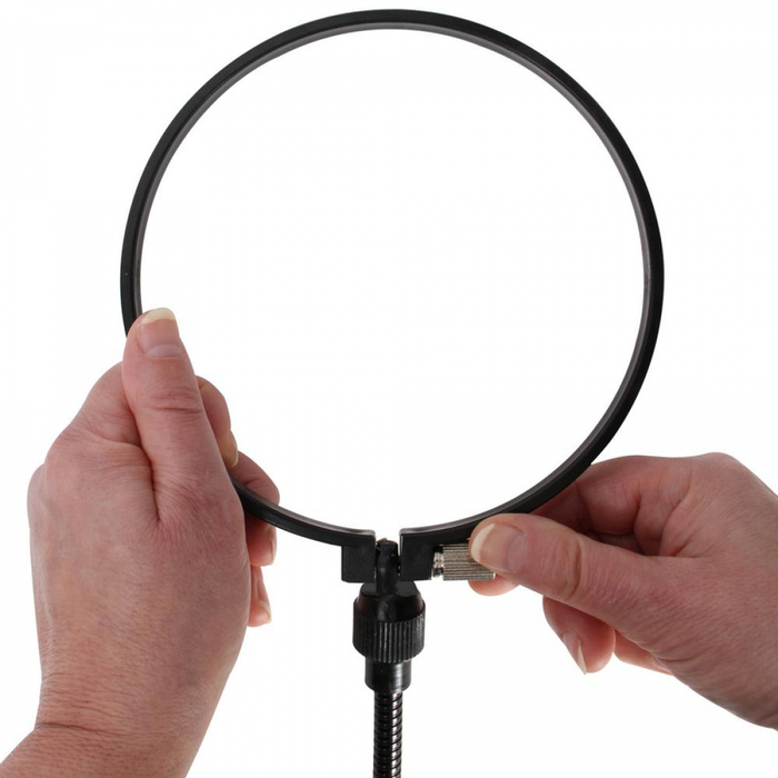 On-Stage ASVSR6GB 6" Pop Filter With 12" Gooseneck, C-Clamp And 2 Replacement Filters
