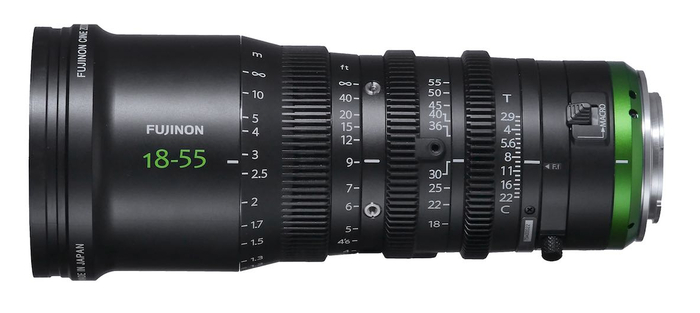 Fujinon MK18-55MM-T2.9 MK18-55mm T2.9 MK Series CINE Lens With Sony E-Mount