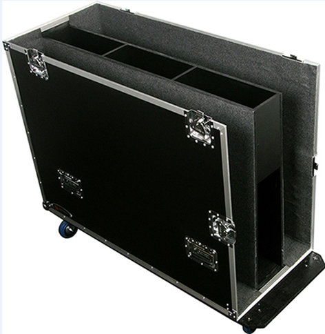 Show Solutions DDRCKIT6PRO Road Case With Wheels For 6 Piece 48"x48" Staging With Riser Kit