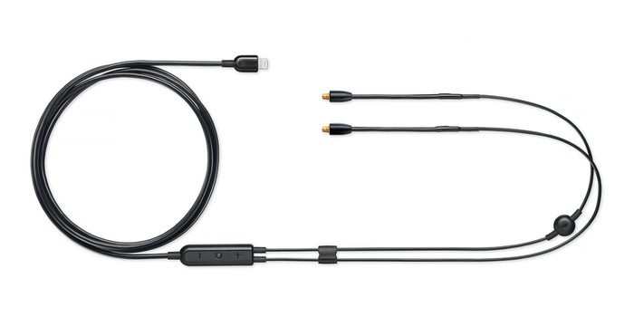 Shure RMCE-LTG Earphone Cable With Remote And Mic Accessories And Lightning Connector For SE Model Earphones