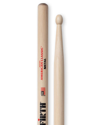 Vic Firth CM-VICFIRTH 1 Pair Of American Classic Metal Drumsticks With Oval Tip
